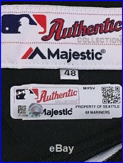 TBTC 2018 size 48 #63 WHALEN SEATTLE MARINERS GAME JERSEY ISSUED MLB HOLOGRAM