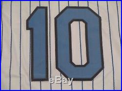 TERRY COLLINS sz 44 #10 2017 New York Mets FATHERS Day GAME USED jersey MLB HOLO