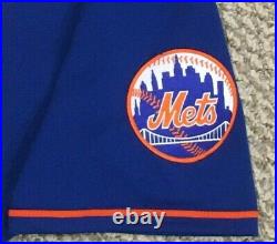 TIM TEBOW size 46 #85 2021 New York Mets GAME ISSUED jersey SPRING blue MLB