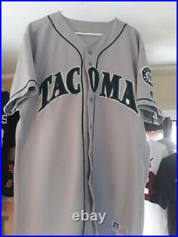 Tacoma Rainiers Jersey Game Used Seattle Mariners Jersey size 48 Ken Cloude