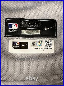 Tampa Bay Rays #42 GAME USED JERSEY 2020 Jackie Robinson Day Chad Mottola