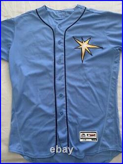 Tampa Bay Rays José De León 2017 ST Team Issued Jersey