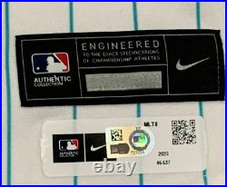 Tbtc Size 46 Blank Back Miami Marlins Game Issued Un Worn 2023 Alt Friday Jersey