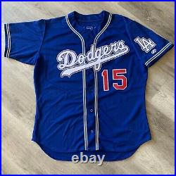Team Issue Shawn Green Los Angeles Dodgers Jersey 2000 Think Blue 50 Authentic
