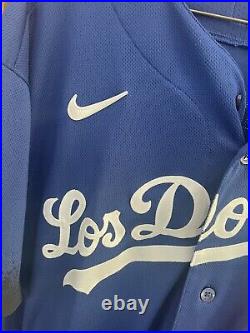 Team Issued Authentic LA Los Angeles Dodgers City Connect GAME USED NIKE JERSEY