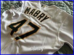 Team Issued Oakland Athletics Mabry Jersey (Size 48)