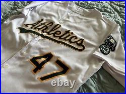 Team Issued Oakland Athletics Mabry Jersey (Size 48)