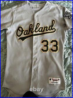 Team Issued Oakland Athletics Michael Venafro Jersey (Size 44)