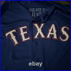 Texas Rangers Game Used Jersey sz 50