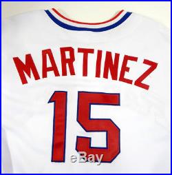 Texas Rangers Luis Martinez Game Issued Poss Game Used 1972 Throwback Jersey