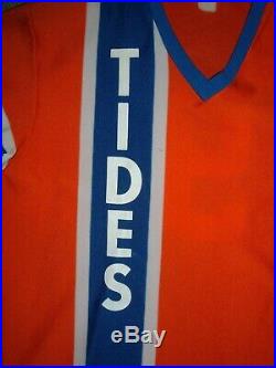 Tidewater Tides Rare 1981 Game Worn Used Jersey (new York Mets)