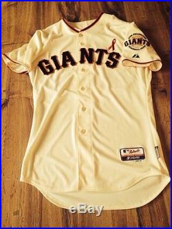 Tim Lincecum Giants Game Used Signed Home Jersey MLB Auto