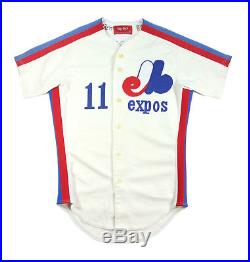 Tom Wieghaus 1982 Montreal Expos Game Used Worn Home Jersey
