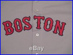 Tommy Harper size 46 #51 2000 Boston Red Sox Game Used jersey road gray knit