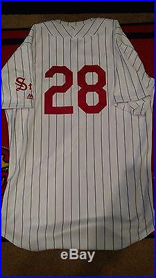 Tommy Pham St Louis Cardinals Game Used/Worn/Issued 1927 Throwback Jersey