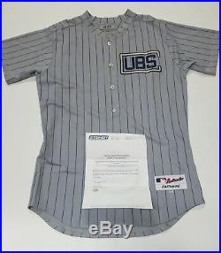Tony Campana Chicago Cubs Game-worn Throwback 1918 Cubs Uniform