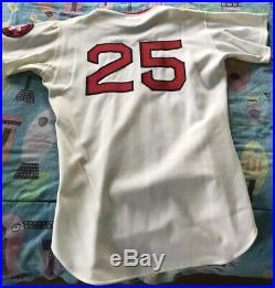 Tony Conigliaro 1975 Game Issued Home Uniform Jersey Boston Red Sox COA Rare