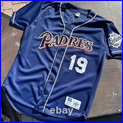 Tony Gwynn 1999 Authentic San Diego Padres Russell Athletic Jersey 48