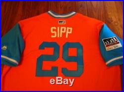 Tony Sipp 2017 Astros Game Used Issued Players Weekend Jersey World Series