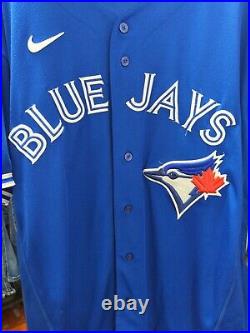 Toronto Blue Jays Team Issued #52 Size 46C Nike Jersey with MLB HOLO