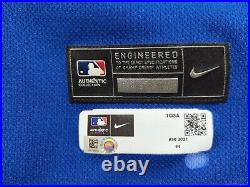Toronto Blue Jays Team Issued #59 Size 44 Nike Jersey with MLB HOLO