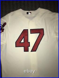 Trevor Bauer Cleveland Indians Team Issued Jersey 2013 MLB Authenticated