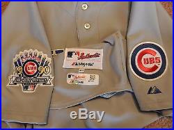 Tsuyoshi Wada 2015 Chicago Cubs non game used jersey 1990 TBTC style