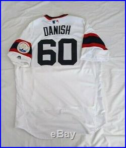Tyler Danish #60 Chicago White Sox 2017 Team Issued 1983 throwback jersey sz 46