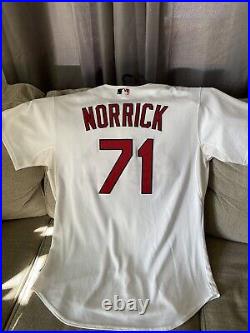 Tyler Norrick Team Issued St Louis Cardinals Jersey