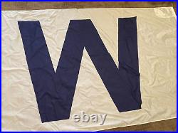 Ultra Rare Chicago Cubs Game Used/worn W Flag From Wrigley Field
