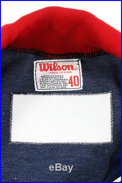 VINATGE 80's CHICAGO WHITE SOX GAME ISSUED WILSON PRO-CUT WARM-UP DUG OUT JACKET