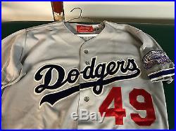 Vintage 1987 Los Angeles Dodgers Game Used Jersey Patch