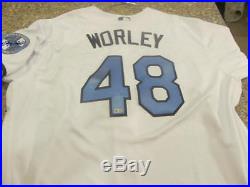 Vance Worley Baltimore Orioles Game Used 2016 Fathers Day Jersey RARE