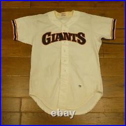Very Rare Chris Brown Signed Game Used Worn 1985 San Francisco Giants Jersey