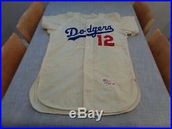 Vintage 1958 Los Angels Dodgers Game Worn Jersey