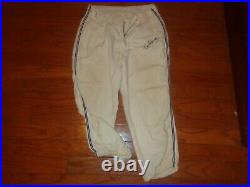 Vintage 1970 Game Used Carlos May Chicago White Sox Flannel Baseball Pant Jersey