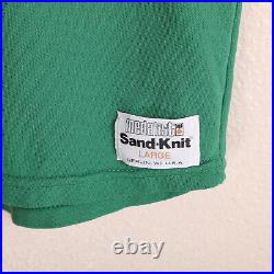 Vintage 1970s Houston Astros Sand Knit St Patrick's Day Baseball Jersey Shirt Lg