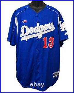 Vintage 2006 Los Angeles Dodgers Hollywood Stars Night Game Worn Jersey Size XL