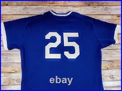 Vintage Dodgers Game Jersey Goodman Athletic Outfitters Adult XL No Name