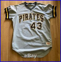 Vintage Don Robinson Pittsburgh Pirates Game Used Jersey Size 48