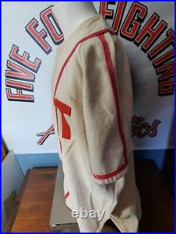 Vintage Game Worn Wool Baseball Uniform Tillsonburg