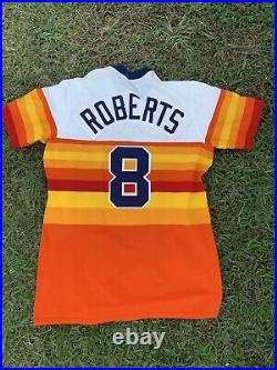 Vintage Houston Astros Game Worn Dave Roberts 1981-82 Jersey
