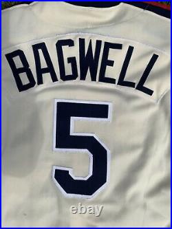 Vintage Houston Astros Jeff Bagwell Rookie 1991 Game Worn Jersey