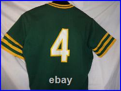 Vintage Oakland Athletics A's Rawlings Game Used Worn Baseball Jersey Minors
