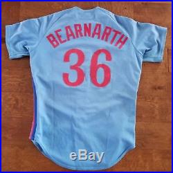 Vintage & Rare 1985 Montreal Expos Baseball Game-used Blue Jersey