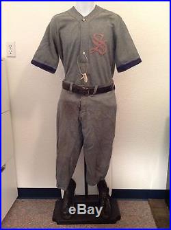 Vintage baseball uniform
