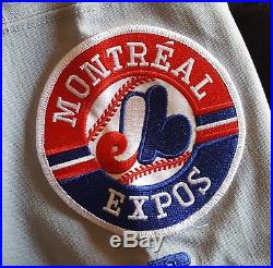 Vladimir Guerrero Montreal Expos Game-Worn Road Jersey #27 MLB Game-Used Uniform