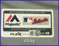 WHEELER size 48 #45 2019 New York Mets game jersey issued road gray MLB HOLOGRAM