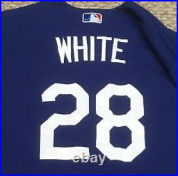 WHITE size 48 2020 Los Angeles Dodgers game used jersey ALL STAR PATCH SPRING