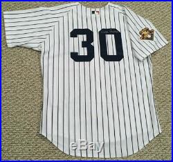 WILLIE RANDOLPH sz 46 #30 2001 NEW YORK YANKEES ALL STAR GAME GAME USED JERSEY